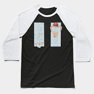 Oldskool Lovely Angels Bath Time Baseball T-Shirt